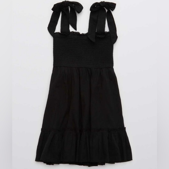 Aerie All Day Smocked Dress - Picture 2 of 2